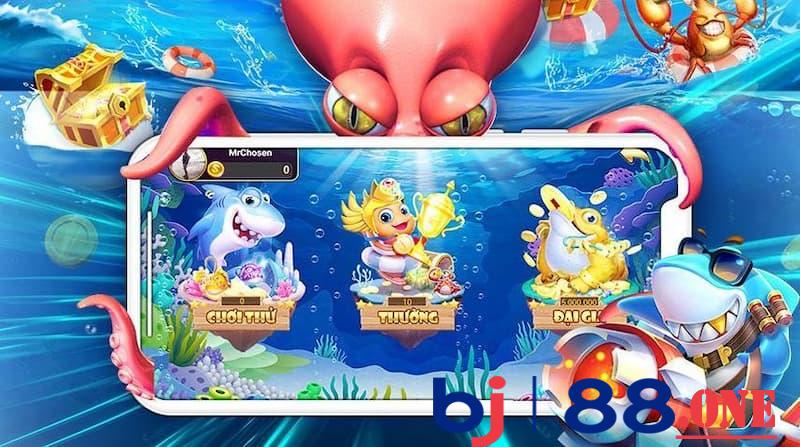 Chơi bắn cá trực tuyến tại Bj88
