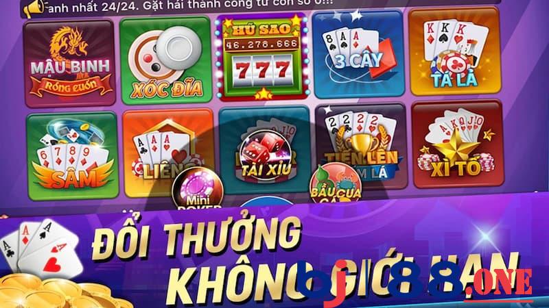 các game bài của BJ88 Giao diện sang & đẹp mắt